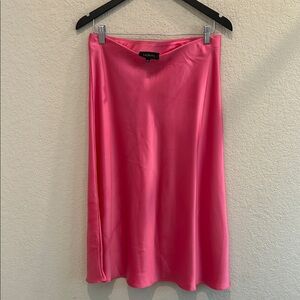Talbots Bright Pink A-Line Skirt